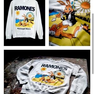 Ramones oversized Crewneck